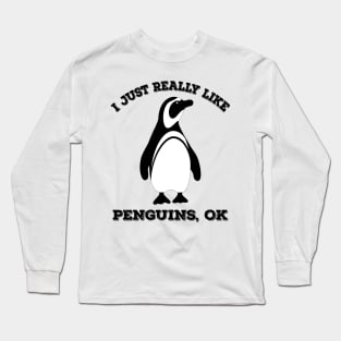Merry Christmas Penguin Christmas Gift Long Sleeve T-Shirt